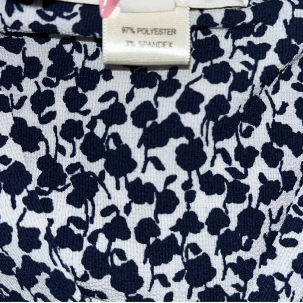 Monteau Ruffled Floral Blouse Sz S - Picture 8 of 8